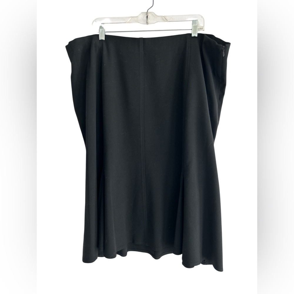 Dressbarn Black Gored Skirt